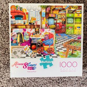BUFFALO Aimee Stewart Collection Pixels and Pizza 1000 Piece Jigsaw Puzzle